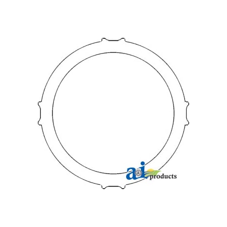 A & I Products Plate, Planetary Brakes/Clutch Pack 12" x12" x0.3" A-R48236